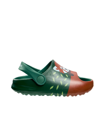 Hledáte originální a neobvyklý dárek? Obdarovaného zaručeně překvapí Veselé chunky sandály pro miminka Panda červená