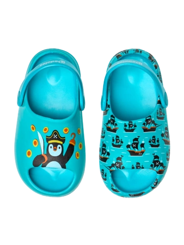 Zľava Vesele chunky gumene klompe za bebe Gusarski brod