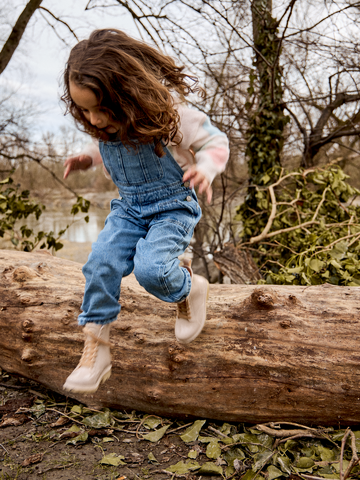 Bottes de pluie amande rigolotes pour enfants Dedoles