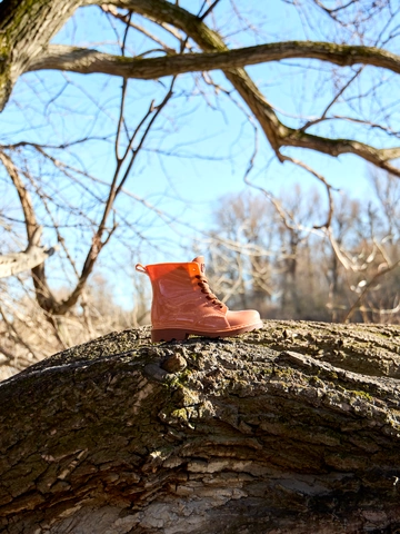 Výprodej Oříškově hnědé dětské gumáky