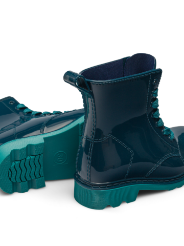 Szerezzen magának örömet ezzel a Dedoles darabbal Smaragdkék vidám gyerek gumicsizma