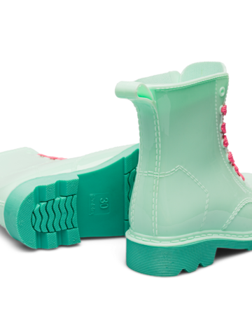 Hľadáte originálny a nezvyčajný darček? Obdarovaného zaručene prekvapí Светлозелени детски ботуши за дъжд