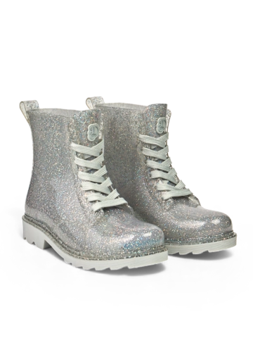 Kedvezmény Illatos szivárványos glitteres gyerek gumicsizma