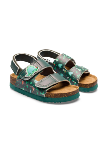 Kiárusítás Gyerek parafa szandál Dínó gördeszkával