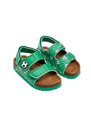 a tökéletes és egyedi ruházathoz Detské korkové sandále Futbal