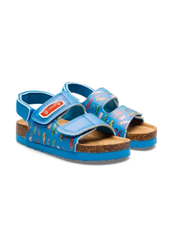 Bereiten Sie sich Freude mit diesem Dedoles-Stück Korksandalen für Kinder Schnelle Autos