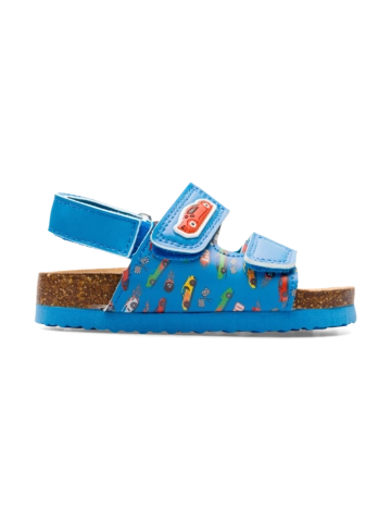 Lifestyle-Foto Korksandalen für Kinder Schnelle Autos