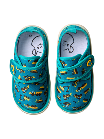 Hľadáte originálny a nezvyčajný darček? Obdarovaného zaručene prekvapí Pantofole da neonato Buonumore Escavatore