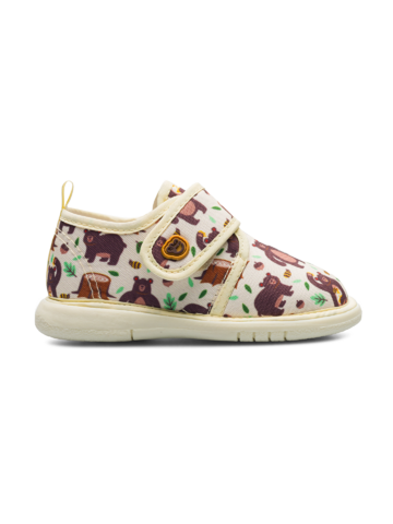 ОТСТЪПКА Весели бебешки пантофи Гладна мечка