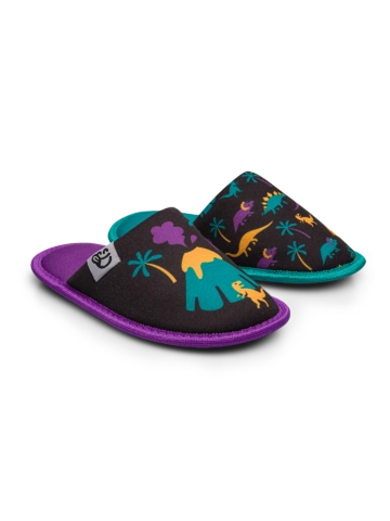 Obrázok produktu Vesele dječje papuče Dinosauri i vulkani