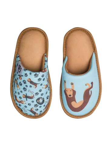 Rabatt Lustige Hausschuhe für Kinder Dackel