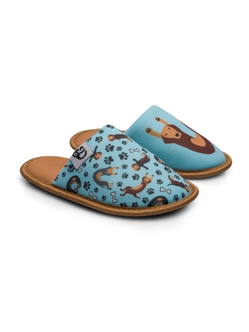 Suchen Sie ein originelles und außergewöhliches Geschenk? überrascht den Beschenkten sicher Lustige Hausschuhe für Kinder Dackel