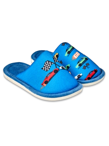 Hľadáte originálny a nezvyčajný darček? Obdarovaného zaručene prekvapí Veselé detské papuče Rýchle autá
