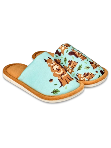 Potešte sa týmto kúskom Dedoles Živahni otroški copati Veverica v gozdu