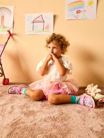 Výpredaj Veselé papučky pre bábätká Roztomilé motýle