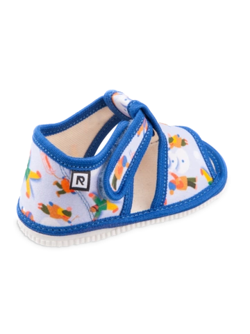 Pre dokonalý a originálny outfit Otroški copati z odprtimi prsti Zima s snežakom