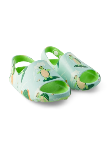 Výprodej Veselé chunky sandále pro miminka Surfující želva