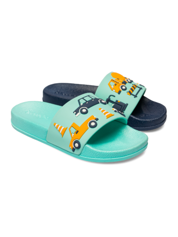 Výnimočný darček od Dedoles Весели детски чехли Улично движение