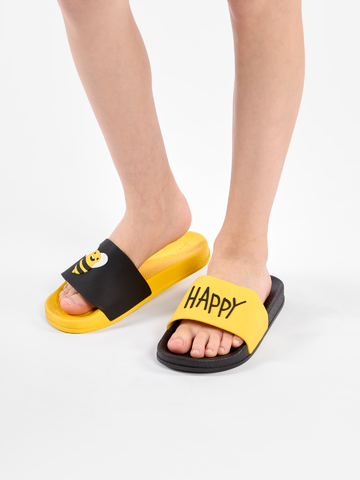 Lifestyle foto Ciabatte Buonumore per bambini Bee Happy