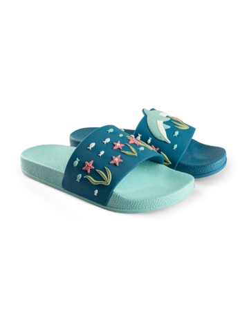 Pre dokonalý a originálny outfit Veselé detské šľapky Radostný delfín