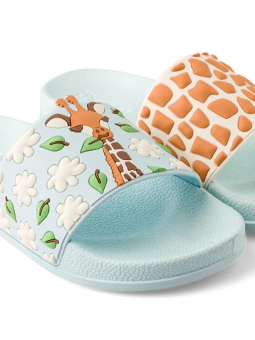 Pre dokonalý a originálny outfit Sandales rigolotes pour enfants Girafe mignonne
