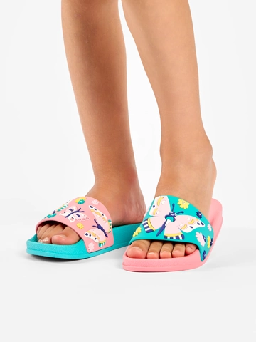 Tip na darček Živahni otroški natikači Ljubki metulji