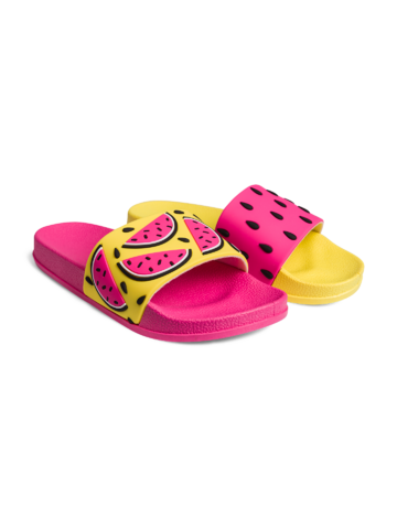 Potěšte se tímto kouskem Dedoles Veselé dětské pantofle Šťavnatý meloun