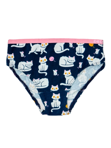 Lifestyle foto Culotte rigolote pour filles Chaton ludique