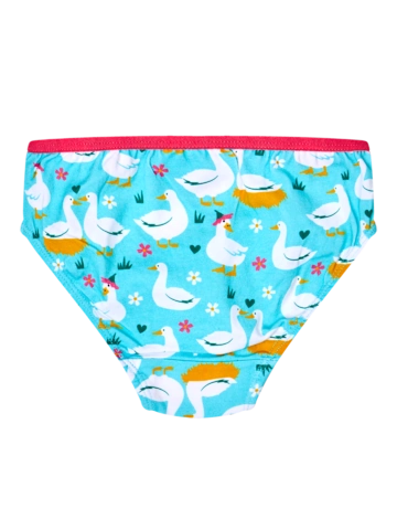 Hľadáte originálny a nezvyčajný darček? Obdarovaného zaručene prekvapí Veselé dievčenské nohavičky Húsky a kvety