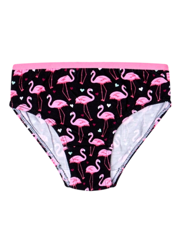 Potešte sa týmto kúskom Dedoles Vesele gaćice za djevojčice Plamenci i srca