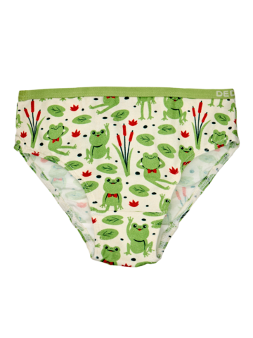 a tökéletes és egyedi ruházathoz Vidám lányka alsó Béka