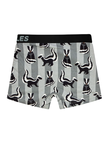 Hľadáte originálny a nezvyčajný darček? Obdarovaného zaručene prekvapí Veselé chlapčenské boxerky Skunk