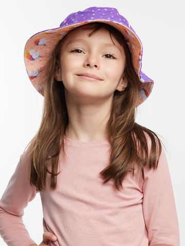 Lifestyle photo Kids' Bucket Hat Colourful Unicorn