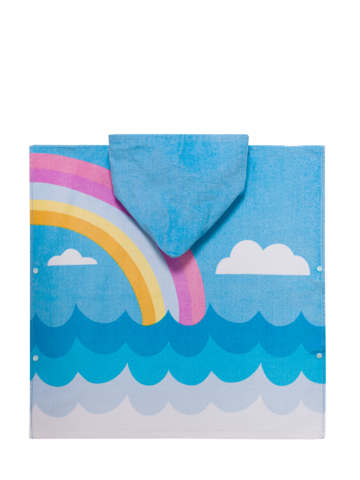 Szerezzen magának örömet ezzel a Dedoles darabbal Vidám gyerek strandponcsó Vidám bálna