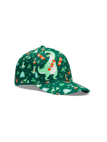 Kedvezmény Vidám gyerek baseball sapka Dínó gördeszkával