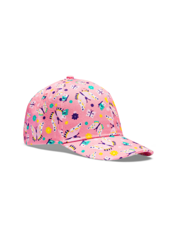 Foto Vidám gyerek baseball sapka Aranyos pillangók