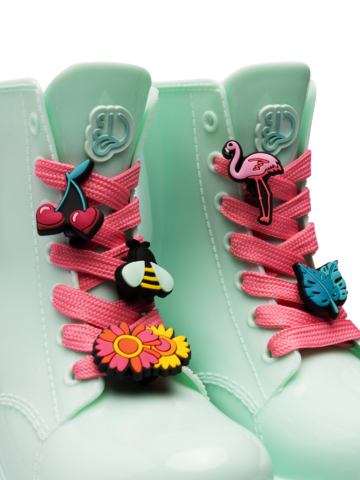 Zľava Confezione da 5 charm decorativi Buonumore per lacci da scarpe Giardino