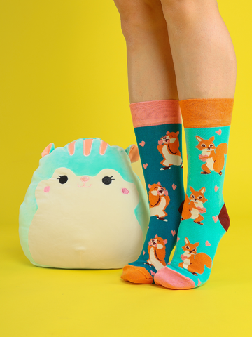 Pre dokonalý a originálny outfit SQUISHMALLOWS Veverička Serene, 30 cm