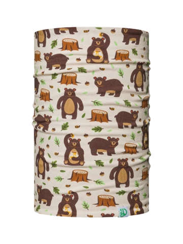 Výnimočný darček od Dedoles Ensemble bonnet tricoté léger / cache-cou rigolo pour enfants Ours affamé