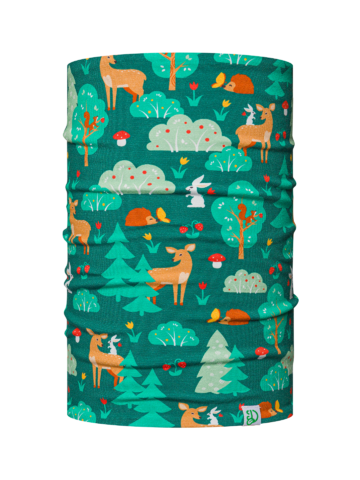 Výnimočný darček od Dedoles Set Buonumore per bambini berretto con pon-pon e scaldacollo leggeri Amici della foresta