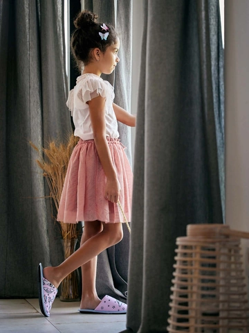 Výprodej Veselé dětské papuče Duhový jednorožec