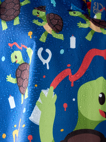 Kedvezmény Vidám gyerek esőkabát Teknősművész