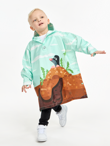 Tip na dárek Veselý dětský pršiplášť Krtek v zahradě