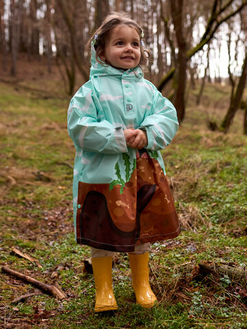 Výprodej Veselý dětský pršiplášť Krtek v zahradě