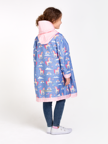 Eredeti ajándék a Dedolestől Vidám gyerek esőkabát Édes egyszarvú