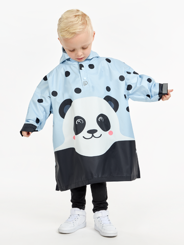 Potešte sa týmto kúskom Dedoles Živahni otroški dežni plašč Vesela panda