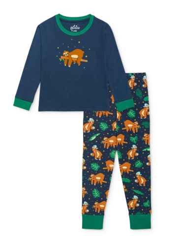 Tip na dárek Veselé dětské pyžamo Ospalý lenochod