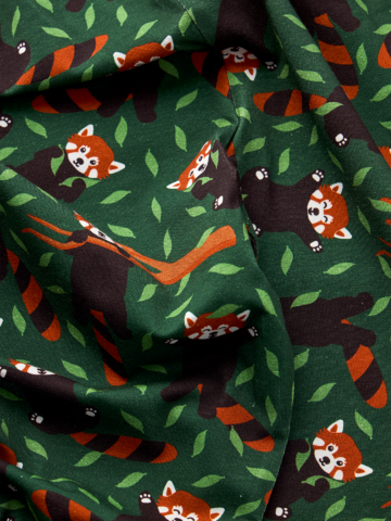 Geschenk von Dedoles Lustiger Pyjama für Kinder Roter Panda