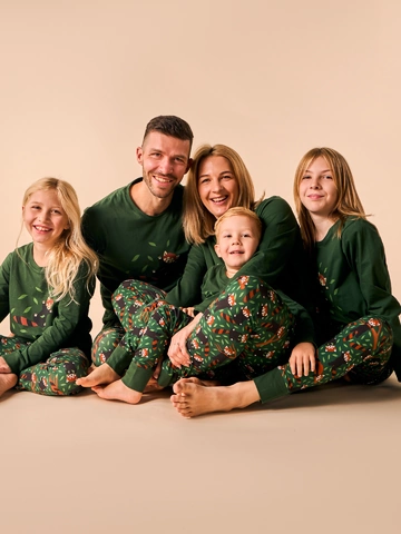 Pre dokonalý a originálny outfit Veselé detské pyžamo Panda červená