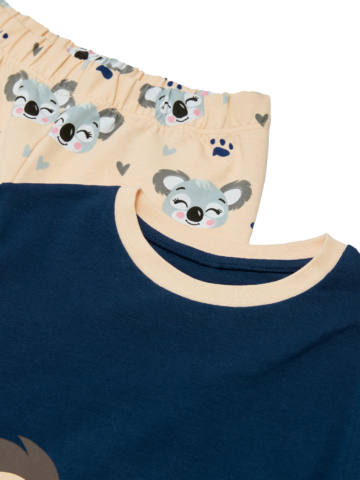 Kiárusítás Vidám gyerek pizsama Boldog koala